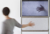 verena schatz, a part of you, glass, camera, flat screen